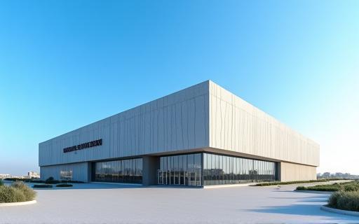 Exterior view of Emirates Arena Management facility